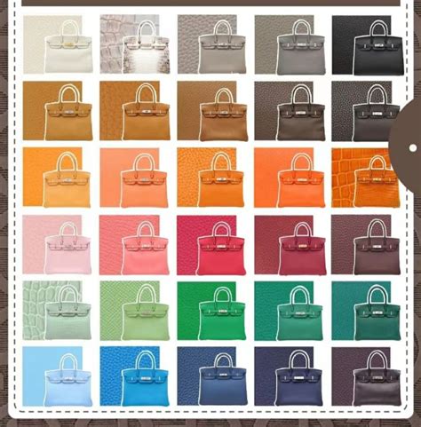 hermes birkin new colors 2014|hermes luggage color chart.